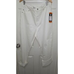 NWT Frye Women's White Western High-Rise Jeans Size 16/34